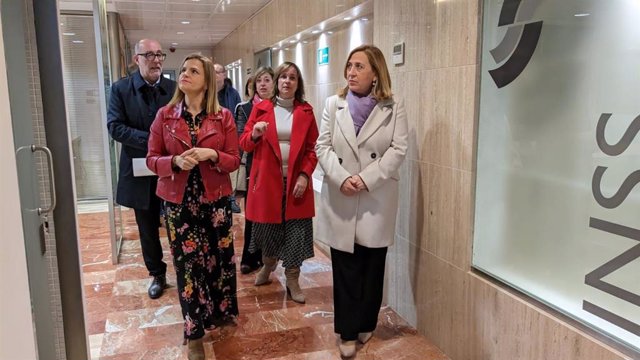 La delegada del Gobierno en la Comunitat Valenciana, Pilar Bernabé, en Xixona