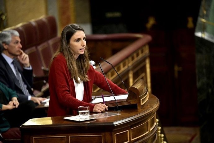 La diputada de Unidas Podemos en el Congreso por Baleares, Lucía Muñoz.