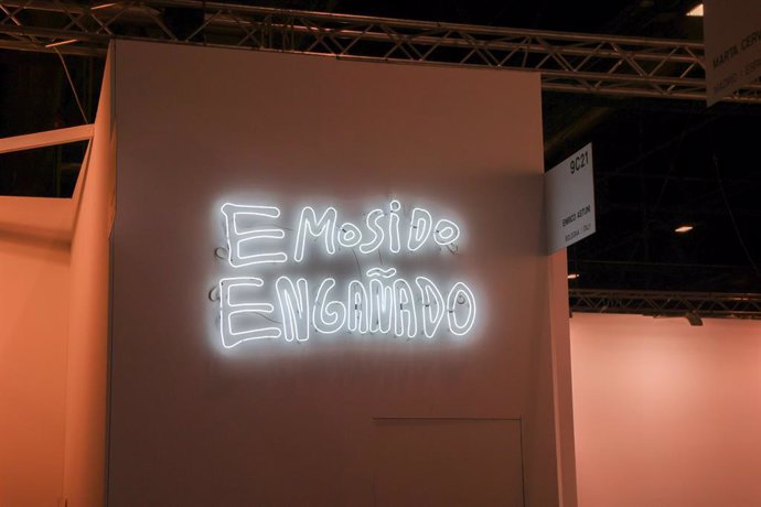 Obra 'Emosido engañado' de ARCOMadrid
