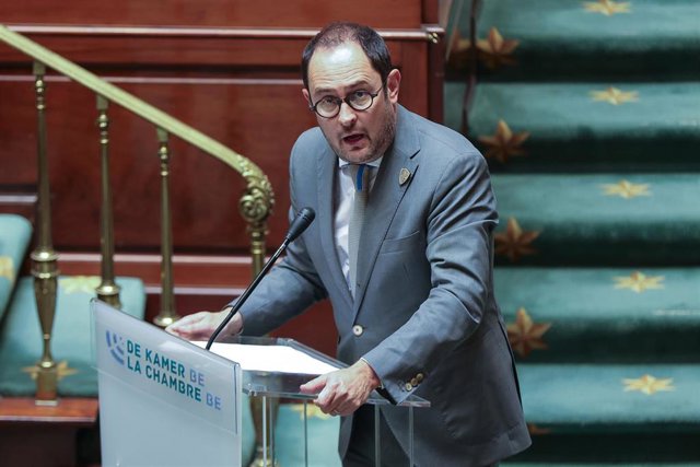 Archivo - El ministro de Justicia y del mar del Norte de Bélgica, Vincent Van Quickenborne