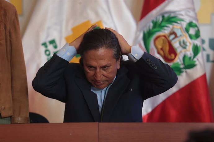 Archivo - El expresidente de Perú Alejandro Toledo