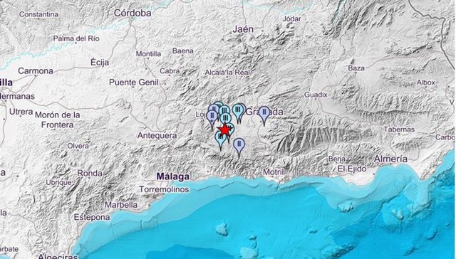 Registrado de madrugada un seísmo de magnitud 3,1 con epicentro en Santa Cruz del Comercio (Granada)