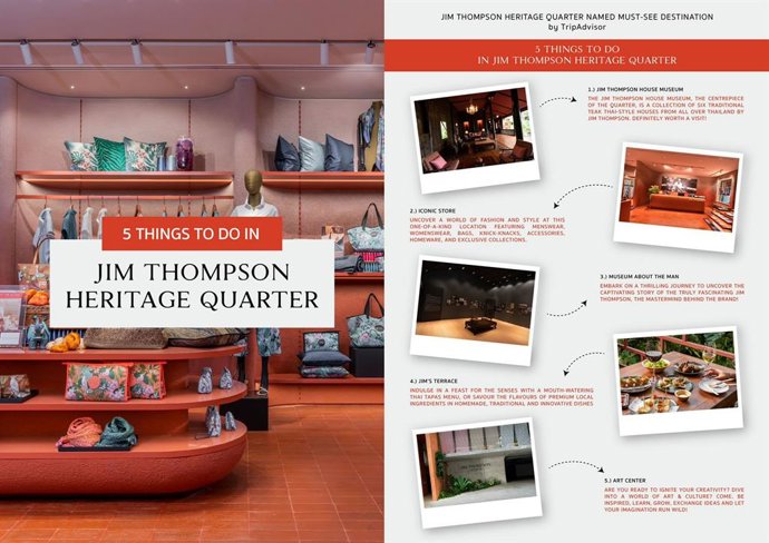 Jim Thompson Heritage Quarter Named Must-See Destination by TripAdvisor