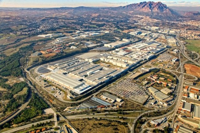 La fàbrica de Seat a Martorell (Barcelona)