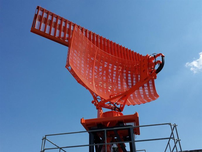 Archivo - Radar de vigilancia aérea de Indra