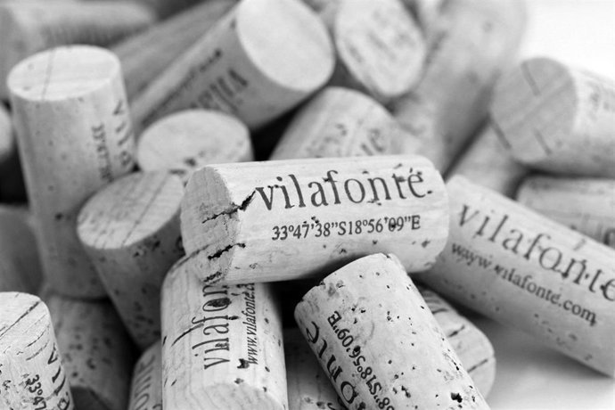 Archivo - Corchos de la bodega sudafricana Vilafonté
