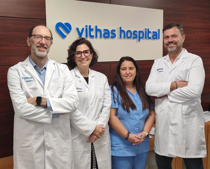 Equipo de la Unidad de Epilepsia del Hospital Vithas Málaga