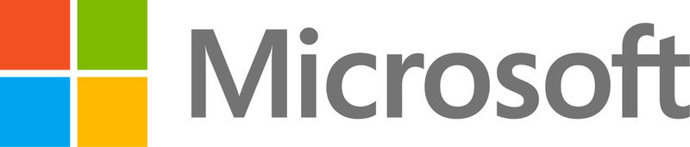 Archivo - Microsoft company logo.