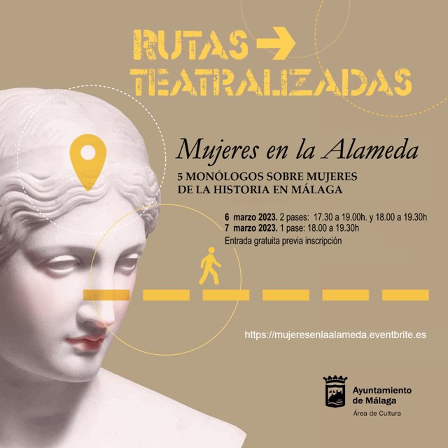 Malagueñas como Amalia Heredia o Trinidad Grund protagonizan rutas teatralizadas en Málaga por el Día de la Mujer