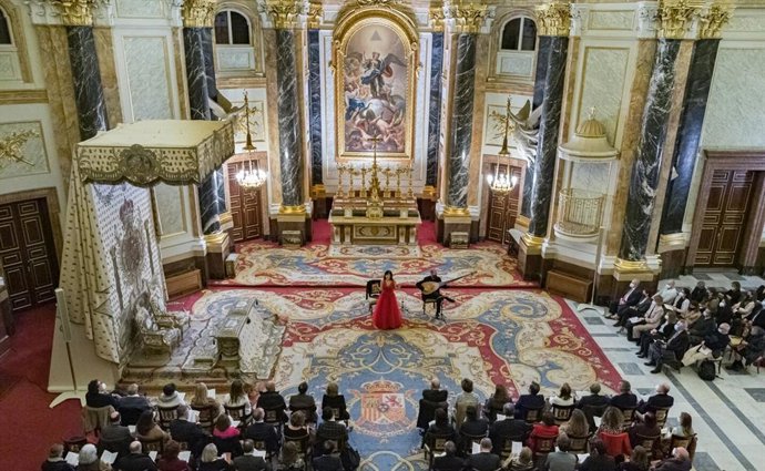 Concierto en la Real Capilla del Palacio Real de Madrid.