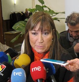 La consejera de Sanidad del Gobierno de Aragón, Sira Repollés.