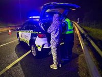 Sólo el 2% de las pruebas de alcoholemia hechas por la Guardia Civil de Ourense durante el carnaval derivaron en sanción