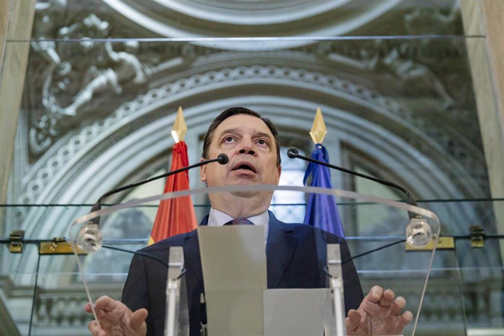 El ministro de Agricultura, Pesca y Alimentación, Luis Planas 
