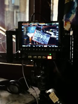 Rodaje de 'Un paseo por el Borne' en Palma.