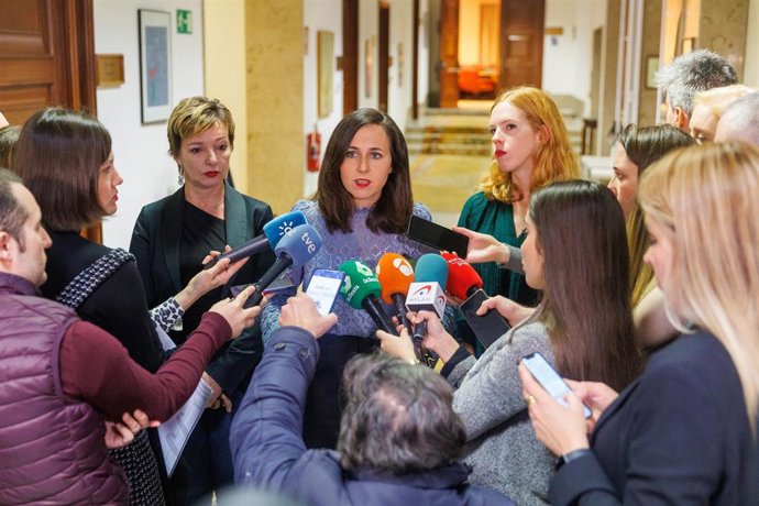 La ministra de Derechos Sociales y Agenda 2030, Ione Belarra