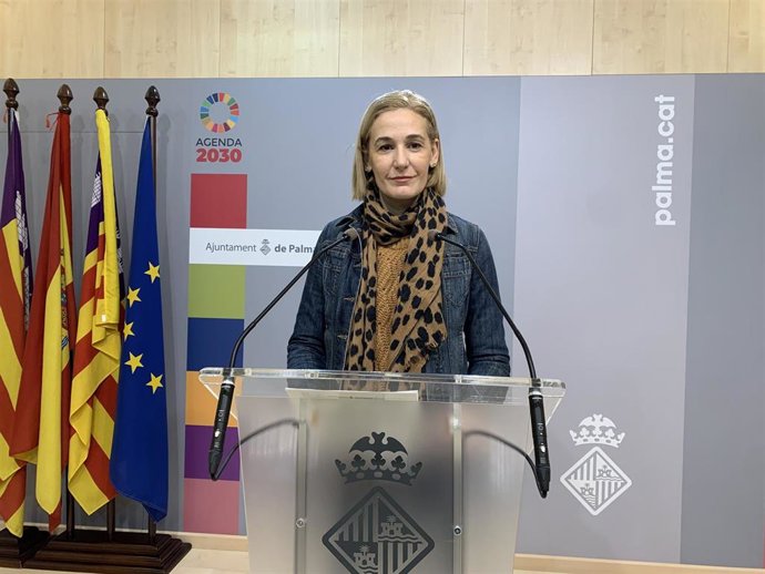 La portavoz de Ciudadanos (CS) en el Ayuntamiento de Palma, Eva Pomar.