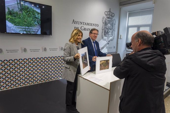 Eva Martín y Luis González, del PP en Granada