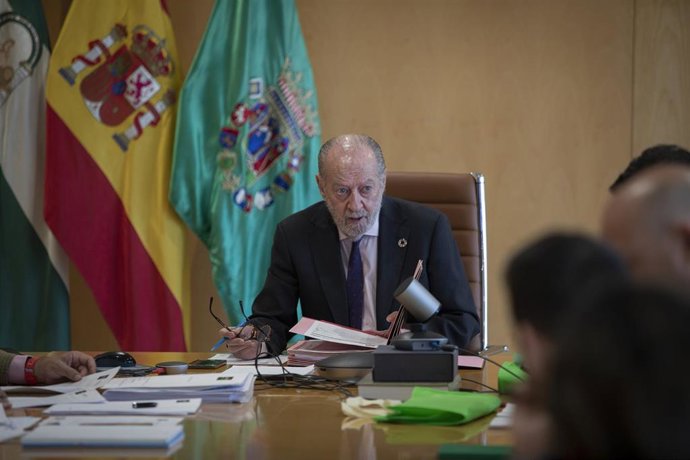 Archivo - El presidente de la Diputación, Fernando Rodríguez Villalobos.