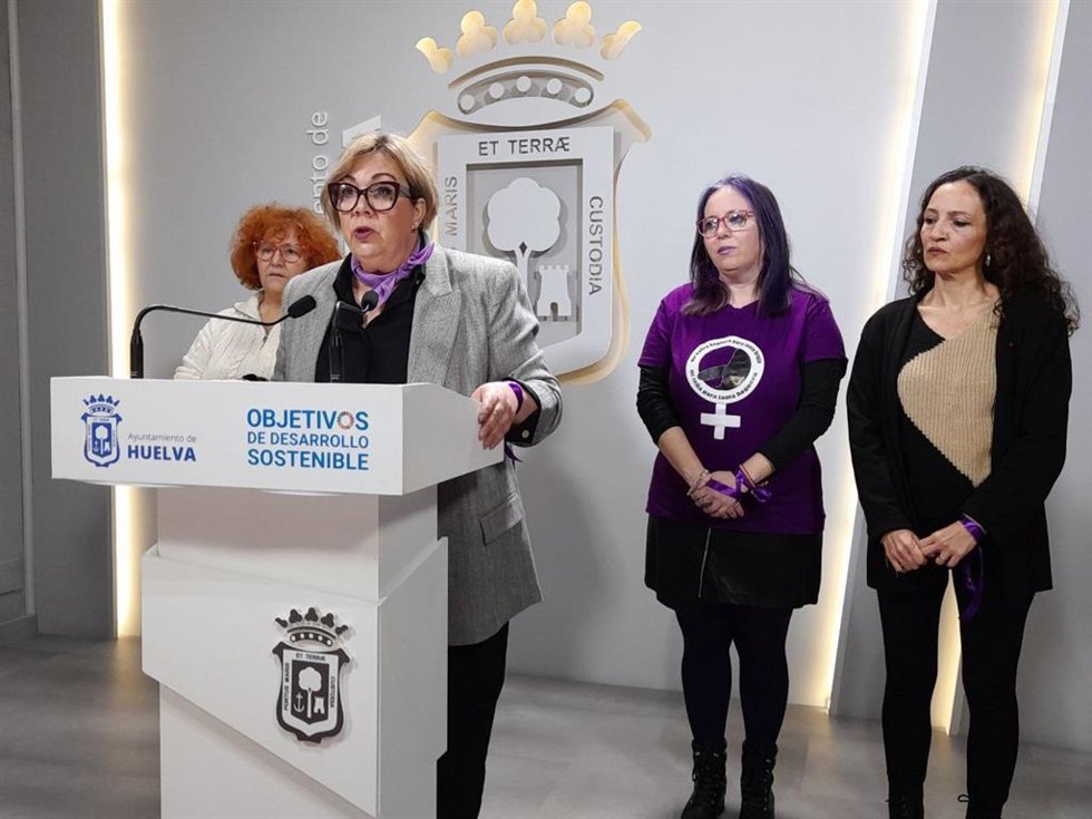 La candidata de Izquierda Unida a la Alcaldía de Huelva, Mónica Rossi.