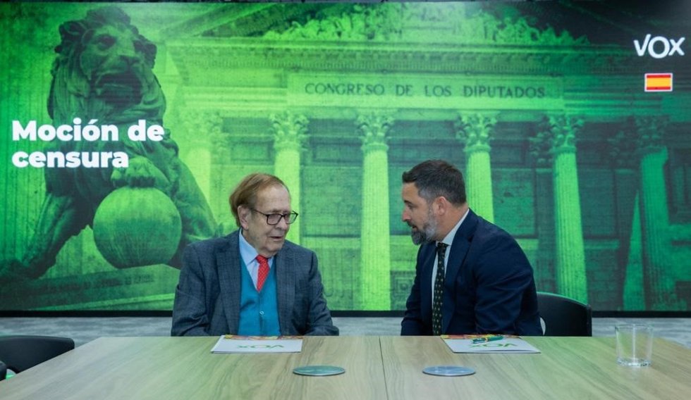Ramón Tamames y Santiago Abascal