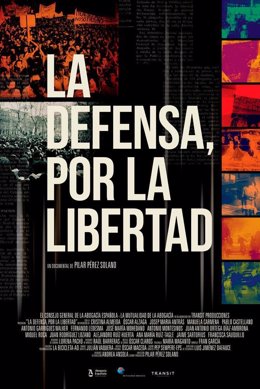 Cartel de 'La Defensa, por la Libertad'.