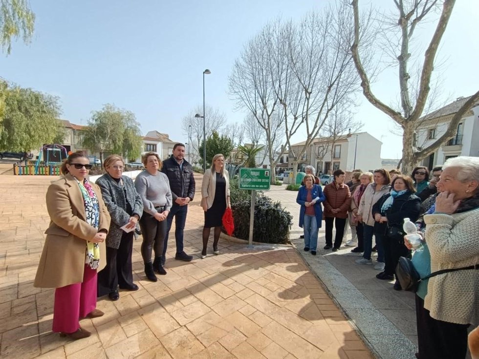 Inauguración del parque Leonor Izquierdo