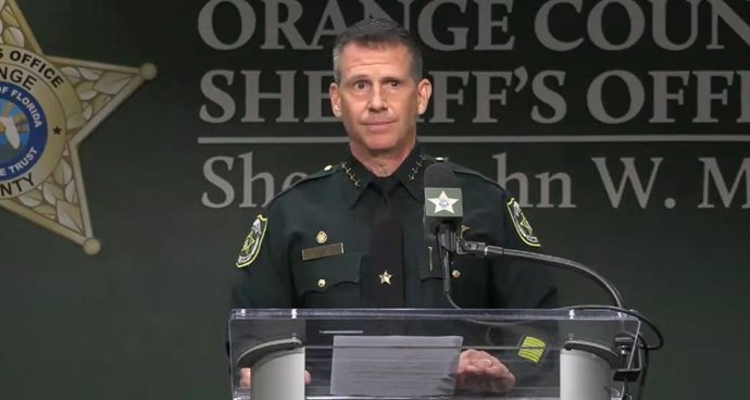 El sheriff del condado de Orange, John Mina, en Florida