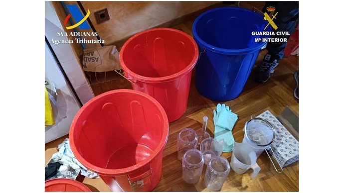 Laboratorio casero de ketamina