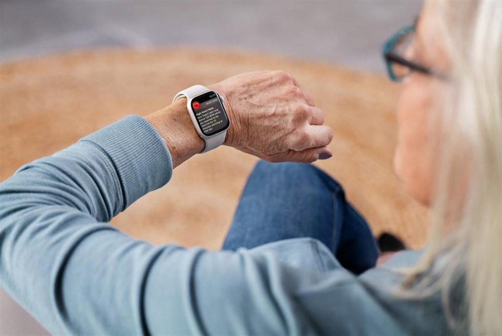 Función de notificaciones del latido en Apple Watch