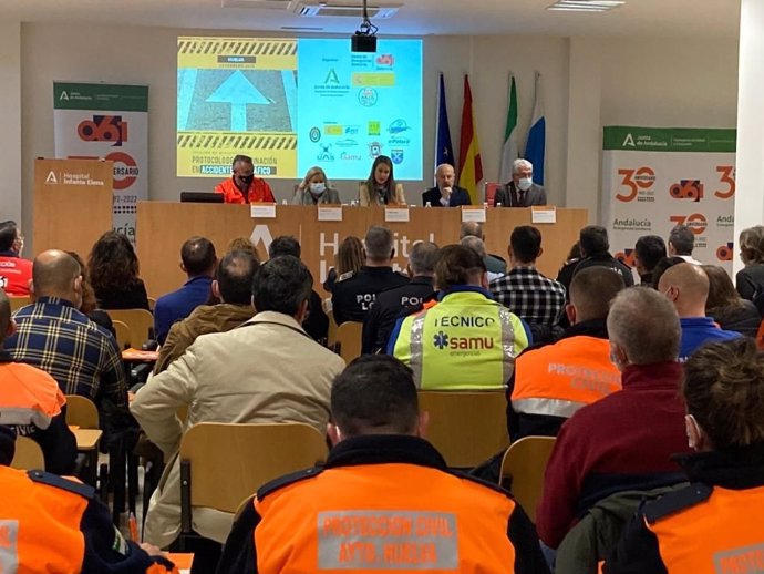 Imagen de las jornadas celebradas en el Hospital Infanta Elena de Huelva.