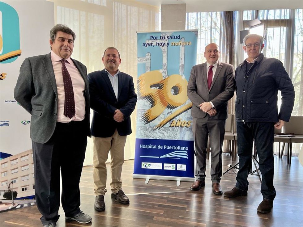 Presentación de las actividades por el 50 aniversario del Hospital Santa Bárbara de Puertollano.