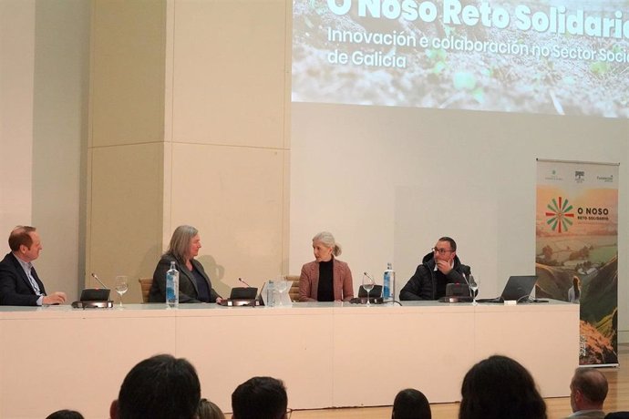 La Fundación Roberto Rivas, en colaboración con la Fundación Botín y la Fundación Amicos presentan  la iniciativa 'O Noso Reto Solidario' en Cidade da Cultura, Santiago.