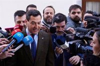 Moreno ve "positivo" que Feijóo y Casado "dialoguen y contrasten opiniones": "No le veo ninguna extrañeza"