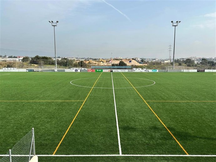 Archivo - Campo de fútbol Son Flor donde el IME ha sustituido la iluminación