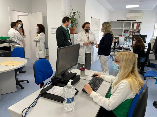 Visita a los nuevos espacios en el Hospital de Jaén