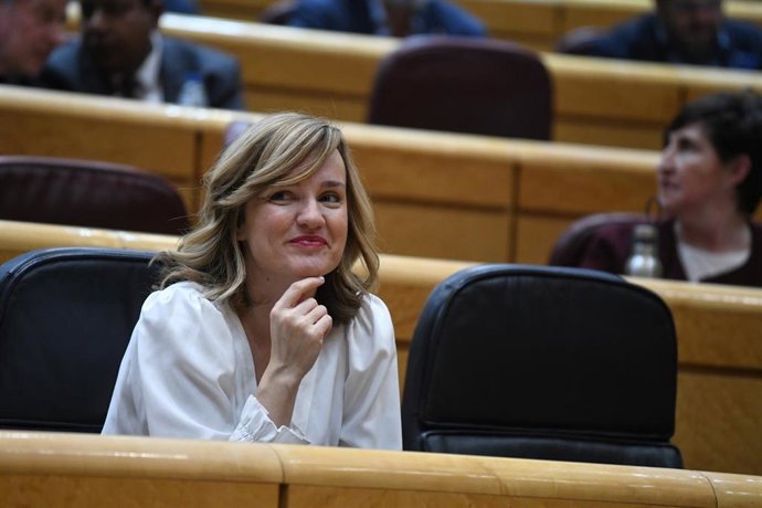 La ministra de Educación y Formación Profesional, Pilar Alegría, 