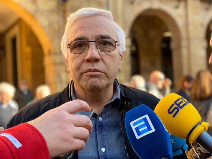 Archivo - El concejal del PSOE de Oviedo Fidel Rodríguez.