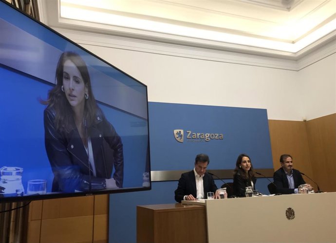 La consejera municipal de Hacienda del Ayuntamiento de Zaragoza, María Navarro