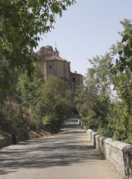 Archivo - Vista exterior de la ermita de San Saturio en la ciudad de Soria