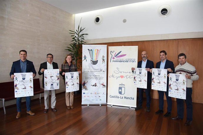 Presentación del 'Iberdrola Spanish International' de parabádminton.