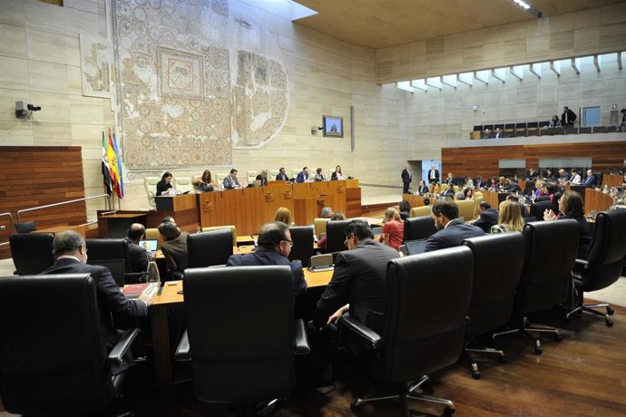 Pleno de la Asamblea de Extremadura
