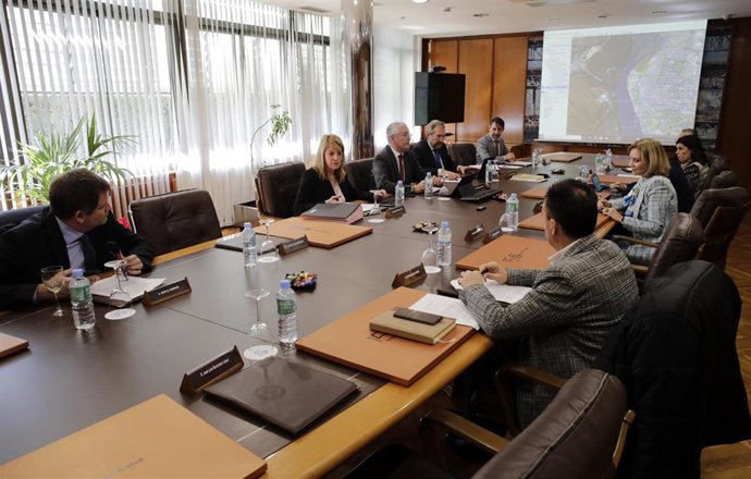 Reunión del Consejo de Administración del Puerto de Huelva.