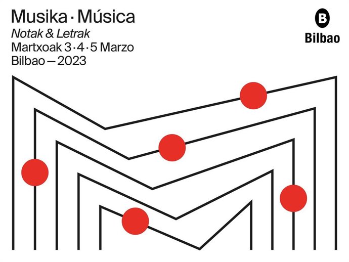 Cartel del festival Musika-Música de Bilbao.
