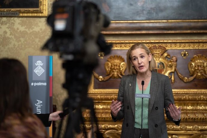 La portavoz de Ciudadanos en el Ayuntamiento de Palma y candidata a la alcaldía, Eva Pomar.
