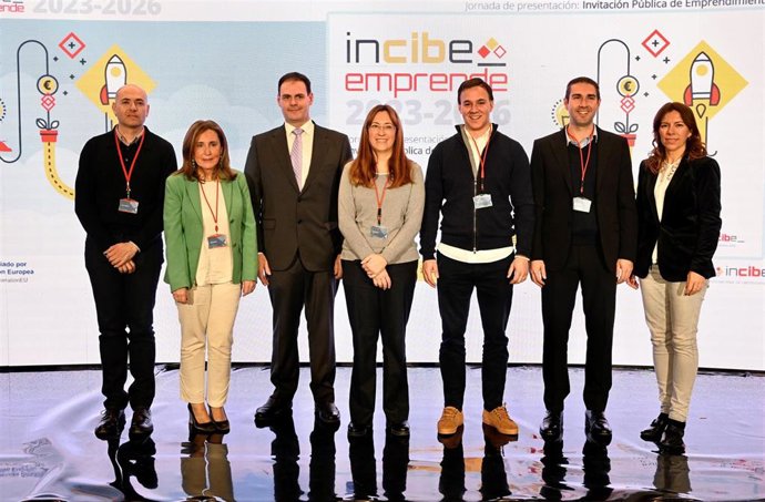 Algunos de los participantes en la jornada 'Incibe Emprende 2023-2026' .
