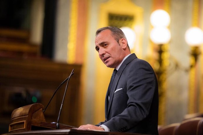 El diputado nacional de Vox por Huelva, Tomás Fernández.