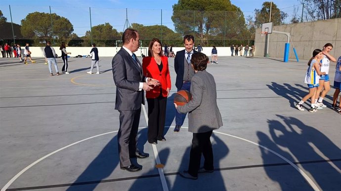 Inauguración de las nuevas pistas deportivas de la sede de La Rábida de la UNIA.