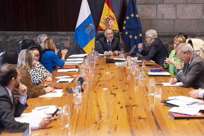 Reunión del Consejo de Gobierno de Canarias