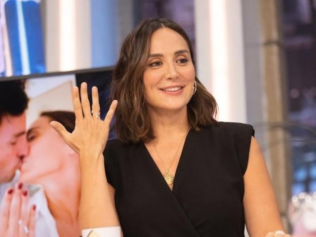 TAMARA FALCÓ EN EL PLATÓ DE 'EL HORMIGUERO'