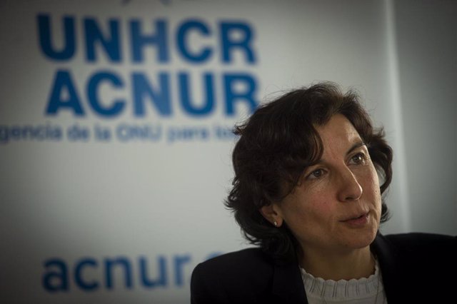 La representante de ACNUR en España, Sophie Muller